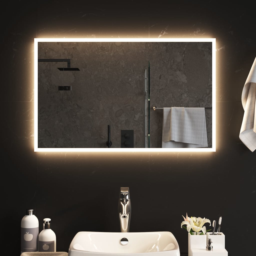 LED Bathroom Mirror 50x80 cm
