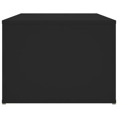Coffee Table Black 100x50x36 cm Engineered Wood