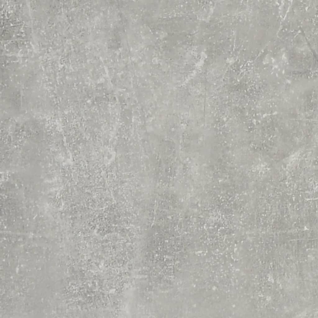 Bedside Table Concrete Grey 41x40x36 cm Engineered Wood