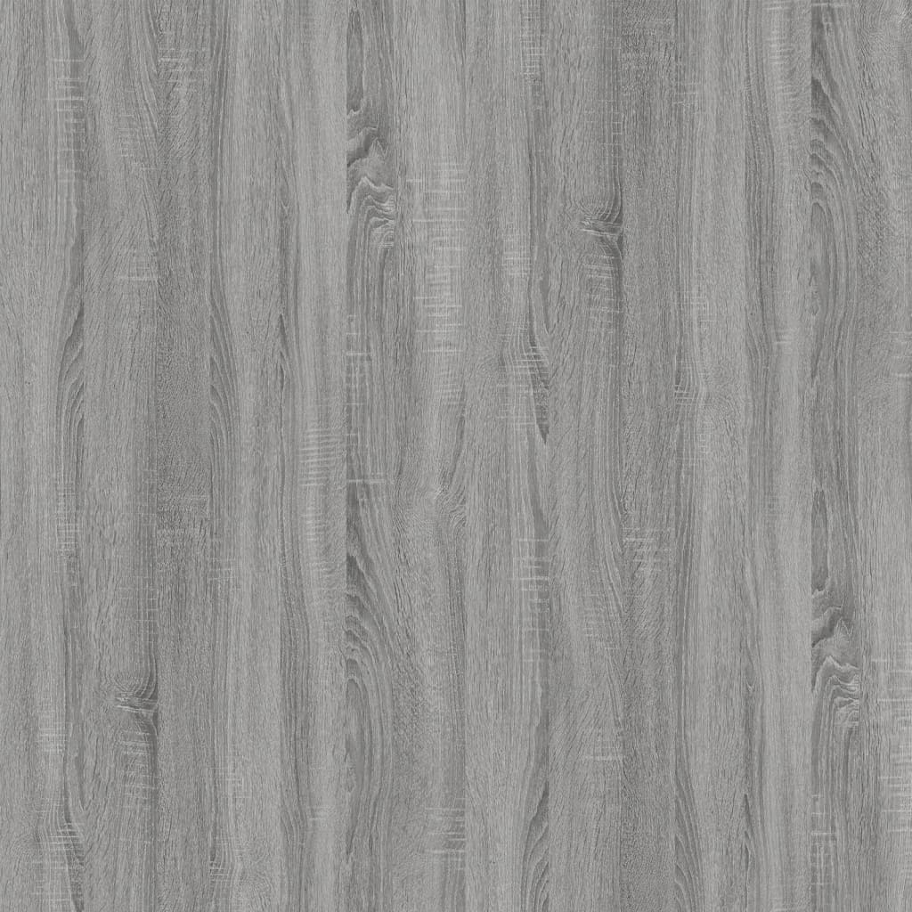 Bedside Table Grey Sonoma 41x40x36 cm Engineered Wood