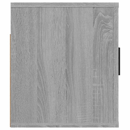 Wall Mounted TV Cabinet Grey Sonoma 80x34,5x40 cm