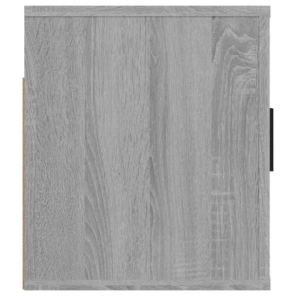 Wall Mounted TV Cabinet Grey Sonoma 100x34,5x40 cm