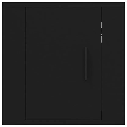 Wall Mounted TV Cabinet Black 40x34,5x40 cm