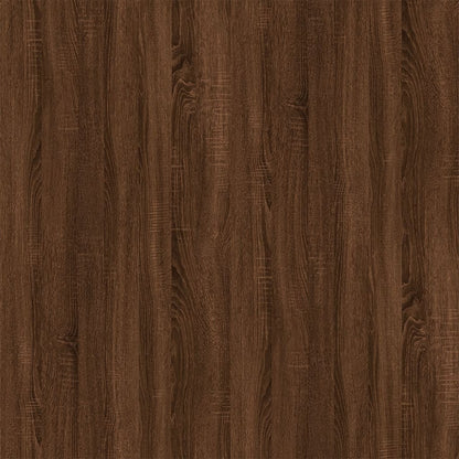 2 Piece Wall-mounted TV Cabinet Set Brown Oak 40x34,5x40 cm