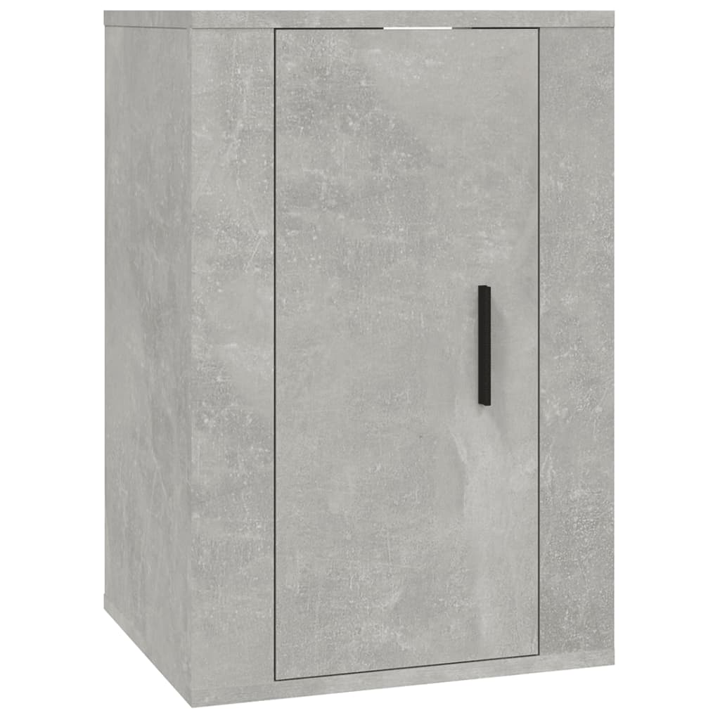Wall Mounted TV Cabinet Concrete Grey 40x34,5x60 cm