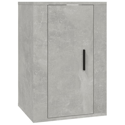 Wall Mounted TV Cabinet Concrete Grey 40x34,5x60 cm