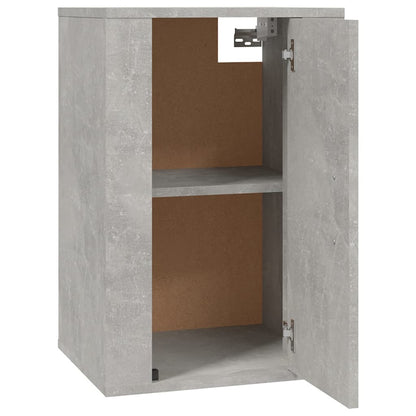 Wall Mounted TV Cabinet Concrete Grey 40x34,5x60 cm