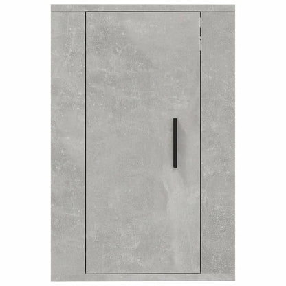 2 Piece Wall-mounted TV Cabinet Set Concrete Grey 40x34,5x60 cm