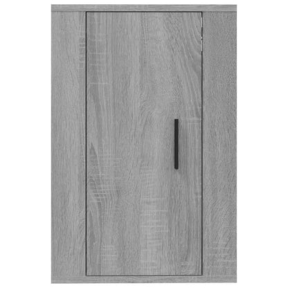 2 Piece Wall-mounted TV Cabinet Set Grey Sonoma 40x34,5x60 cm
