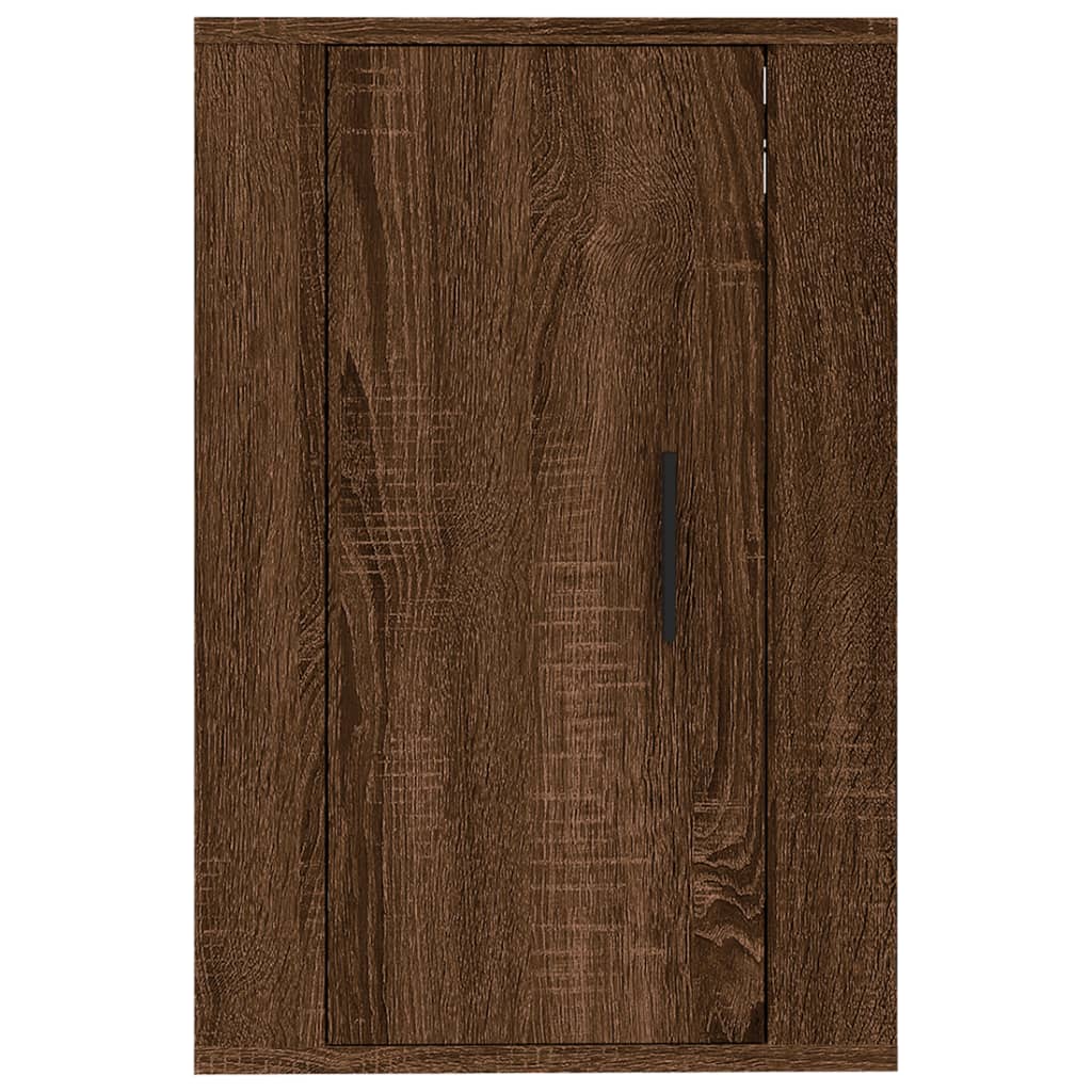 Wall Mounted TV Cabinet Brown Oak 40x34,5x60 cm