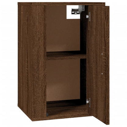 Wall Mounted TV Cabinet Brown Oak 40x34,5x60 cm