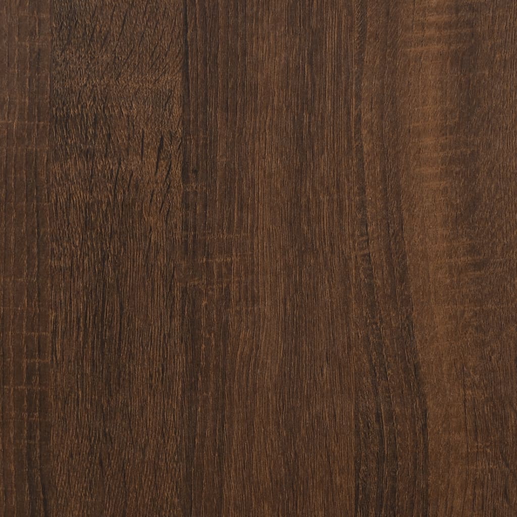 Wall Mounted TV Cabinet Brown Oak 40x34,5x60 cm