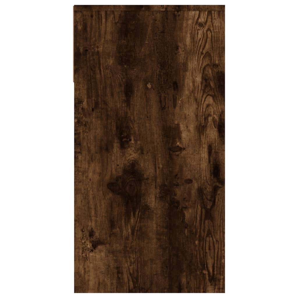 Console Table Smoked Oak 100x39x75 cm Engineered Wood