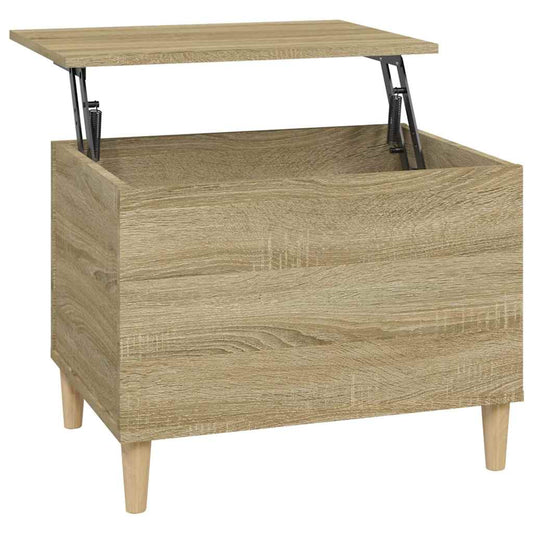 Coffee Table Sonoma Oak 60x44,5x45 cm Engineered Wood