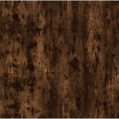 Coffee Table Smoked Oak 60x44.5x45 cm Engineered Wood