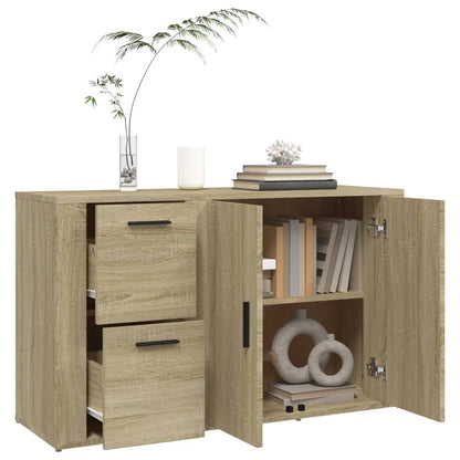 Sideboard Sonoma Oak 100x33x59.5 cm Engineered Wood