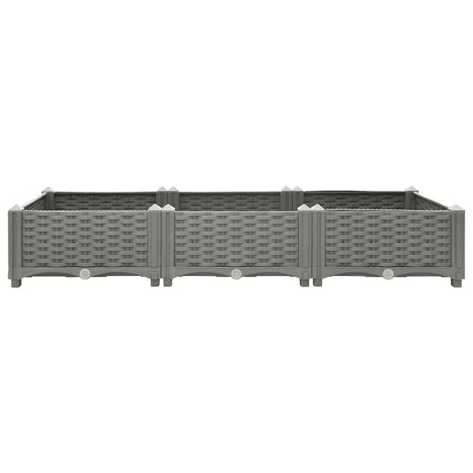 Raised Bed 120x40x23 cm Polypropylene