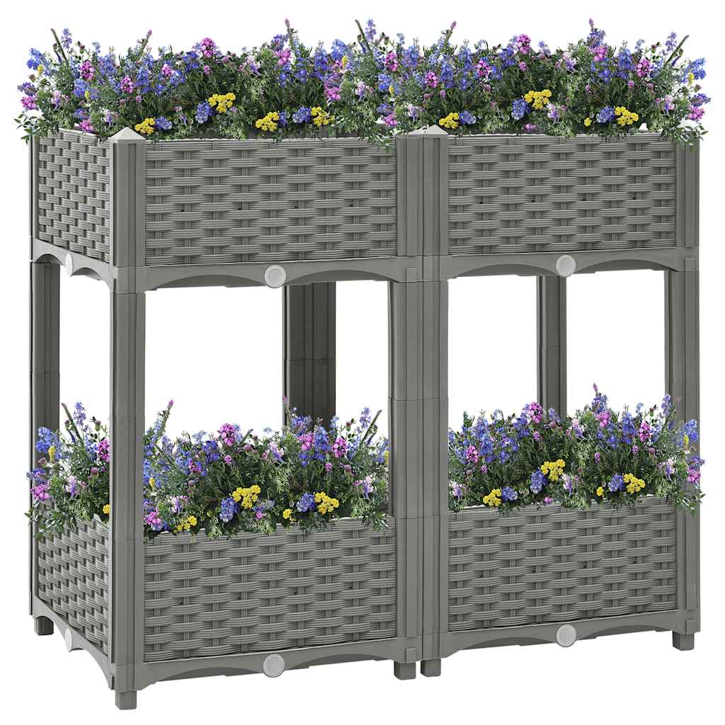 Raised Bed 80x40x71 cm Polypropylene