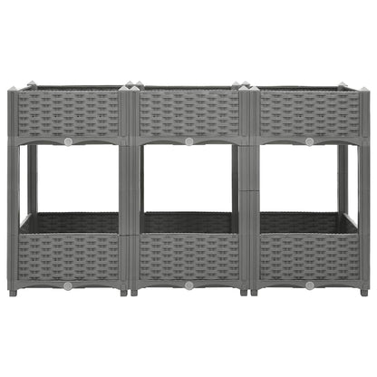 Raised Bed 120x40x71 cm Polypropylene