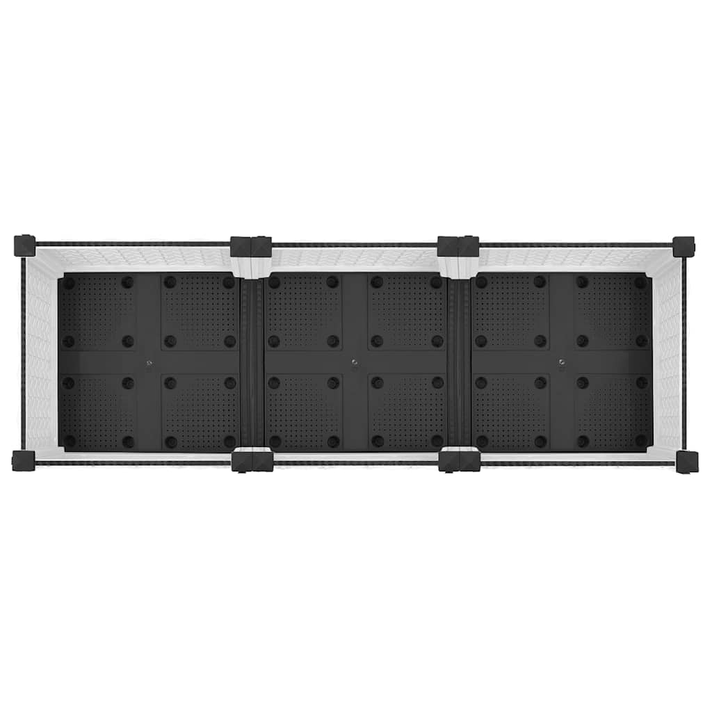 Raised Bed 120x40x23 cm Polypropylene