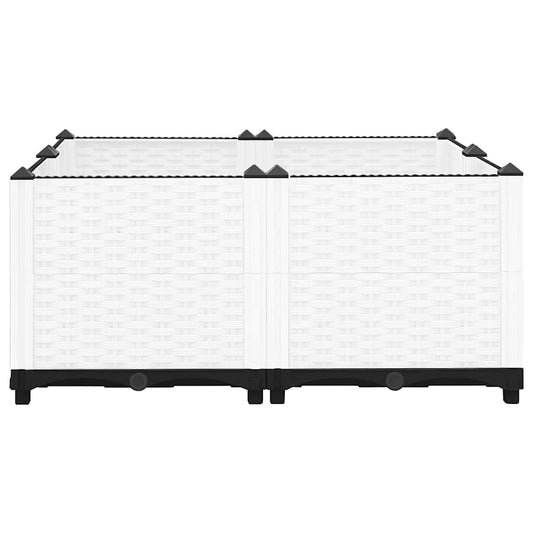 Raised Bed 80x80x38 cm Polypropylene