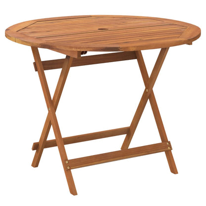 Garden Table | Natural Wood | Solid Acacia wood | Medium | Foldable