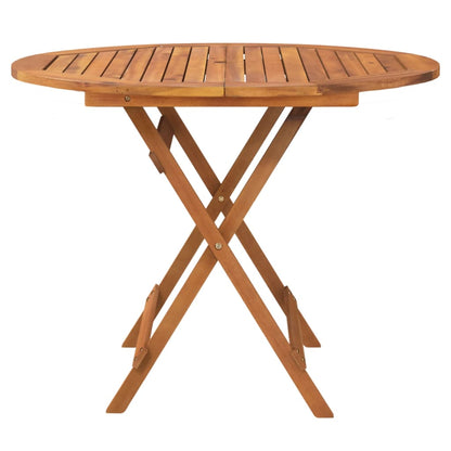 Garden Table | Natural Wood | Solid Acacia wood | Medium | Foldable