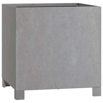 Planter with Legs Rusty 40x40x40 cm Corten Steel
