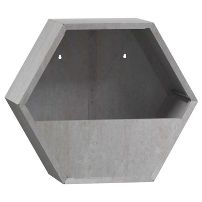 Wall Planter Set of 2 Rusty Corten Steel Medium