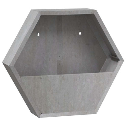 Wall Planter Set of 2 Rusty Corten Steel Medium