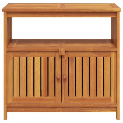Garden Console Table 80x35x75 cm Solid Wood Acacia