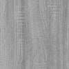 Dining Table Grey Sonoma 80x80x75 cm Engineered Wood