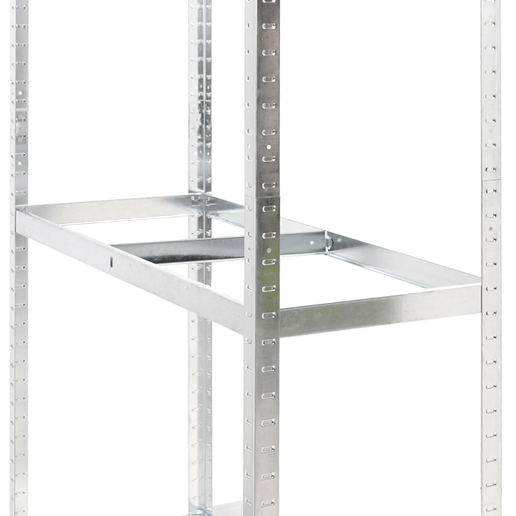 3-Layer Tire Racks 3 pcs Silver 110x40x200 cm Steel