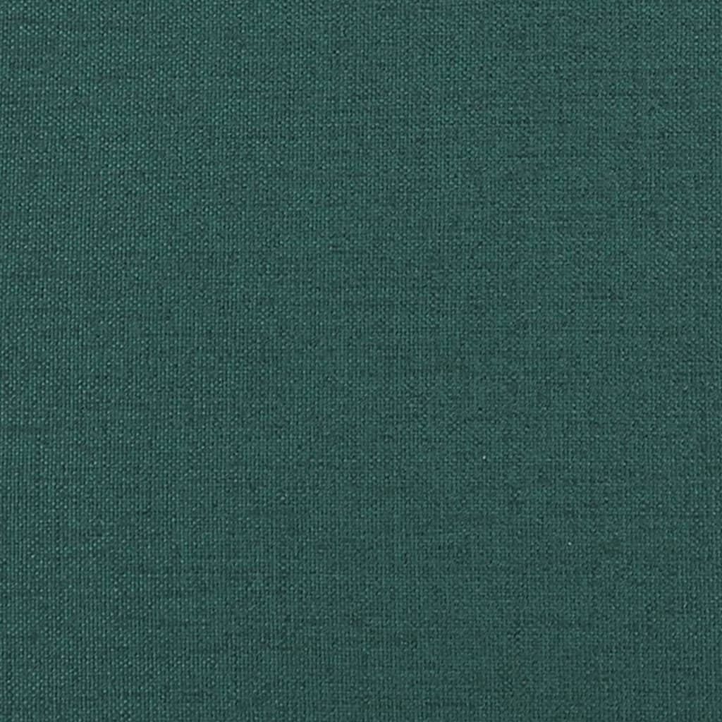 Lounge Chair Dark Green 52x75x76 cm Fabric