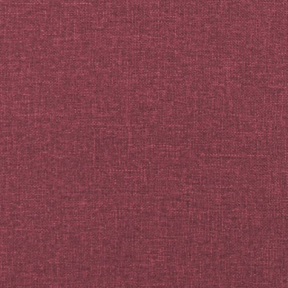 Lounge Chair Wine Red 55x64x80 cm Fabric
