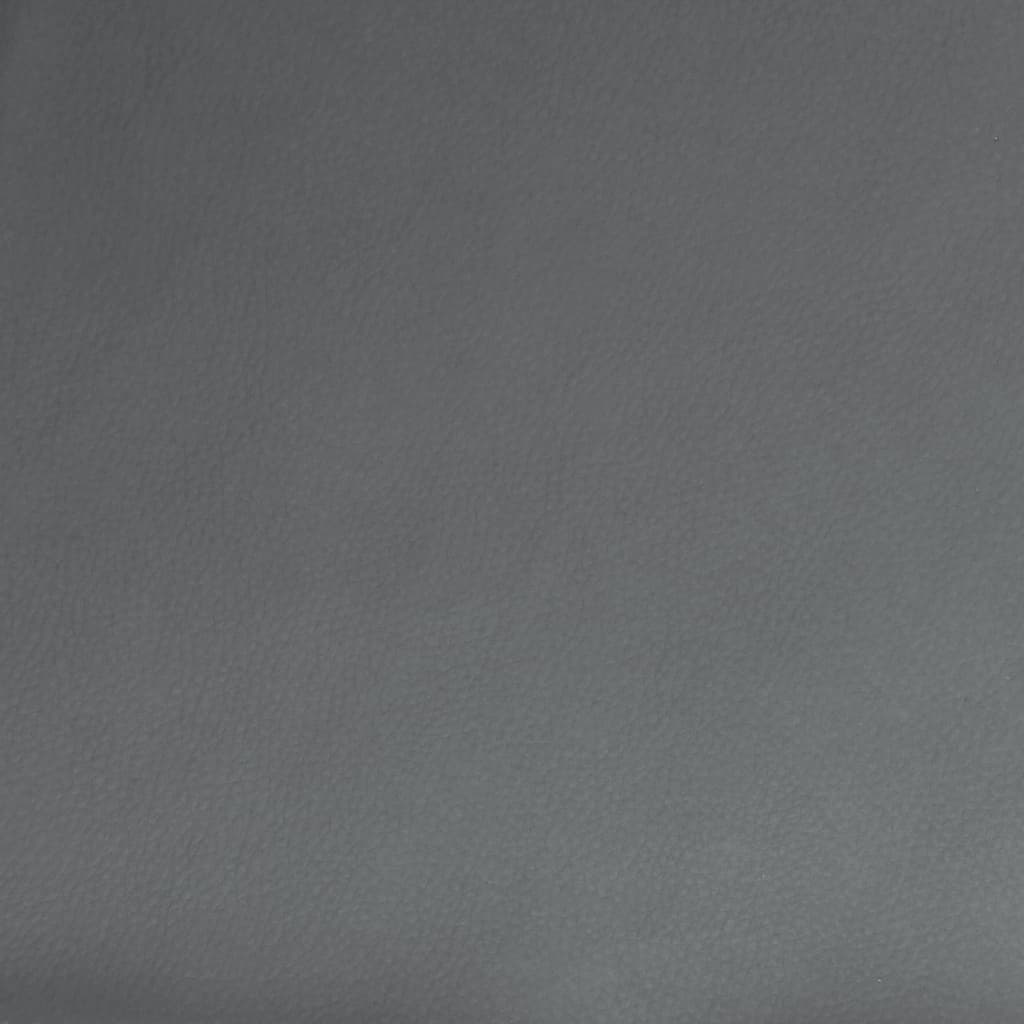 Armchair Grey 61x78x80 cm Faux Leather