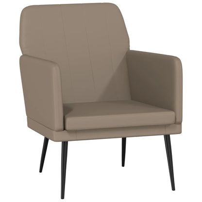 Armchair Cappuccino 61x78x80 cm Faux Leather