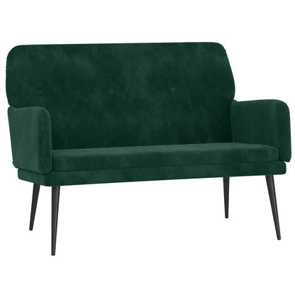 Bench Dark Green 42.5"x31.1"x31.1" Velvet