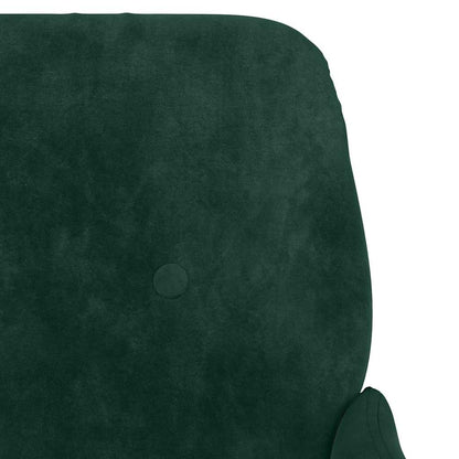 Bench Dark Green 42.5"x31.1"x31.1" Velvet