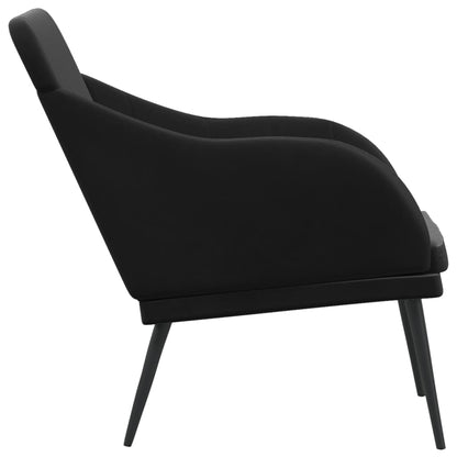 Bench Black 43.3"x29.9"x31.5" Velvet