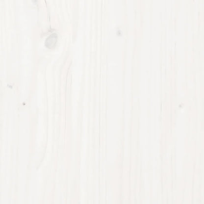 Composter White 82.5x82.5x99.5 cm Solid Wood Pine