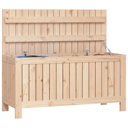 Garden Storage Box 108x42.5x54 cm Solid Wood Pine