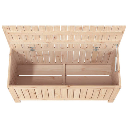 Garden Storage Box 108x42.5x54 cm Solid Wood Pine