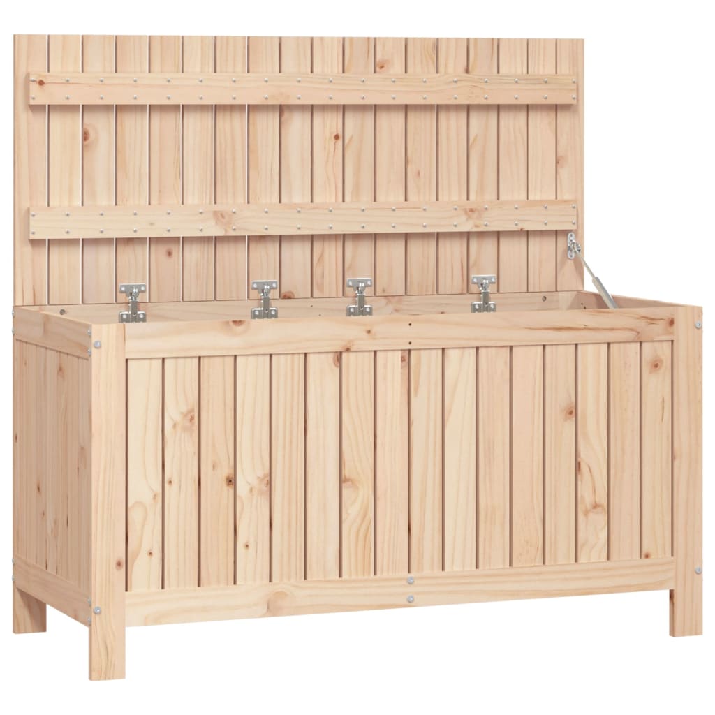 Garden Storage Box 115x49x60 cm Solid Wood Pine