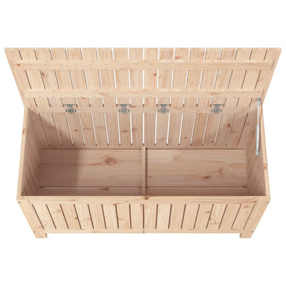 Garden Storage Box 115x49x60 cm Solid Wood Pine