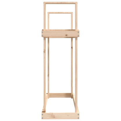 Firewood Rack 110x35x108.5 cm Solid Wood Pine