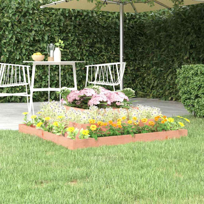 Planter 110x110x27 cm Solid Wood Douglas