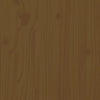 Planter Honey Brown 110x110x27 cm Solid Wood Pine