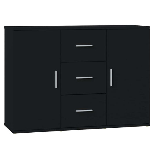 Sideboard | Black | Engineered wood | Medium | Sideboard | Rectangular