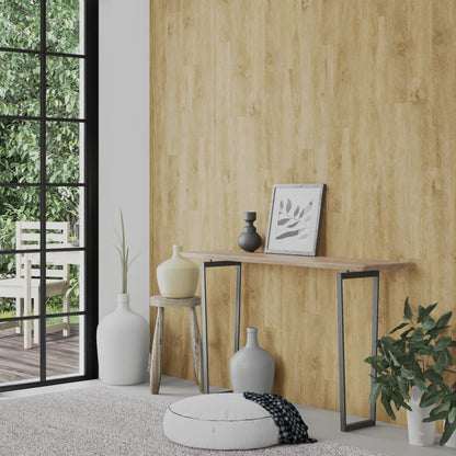 Wall Panels Wood Look Brown PVC 2,06 m²